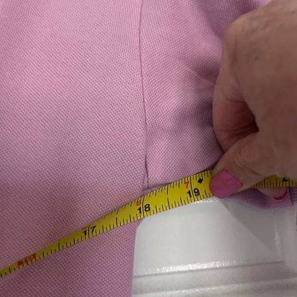 Everlane Organic Cotton Polo Top Shirt Mauve Size Small Nwt - Picture 2 of 9